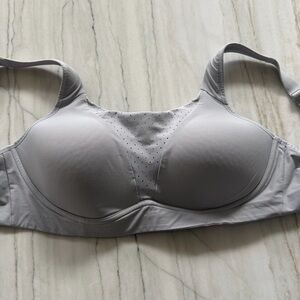 Grey Lululemon Run Times sports bra 36DD